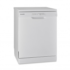 Montpellier MDW1354W 60cm Freestanding Dishwasher in White - 3