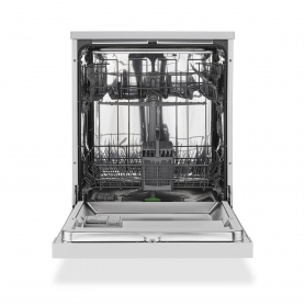 Montpellier MDW1354W 60cm Freestanding Dishwasher in White - 2