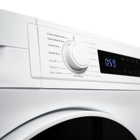 Montpellier MWD8514W 8kg/5kg 1400rpm Washer dryer in White - 1