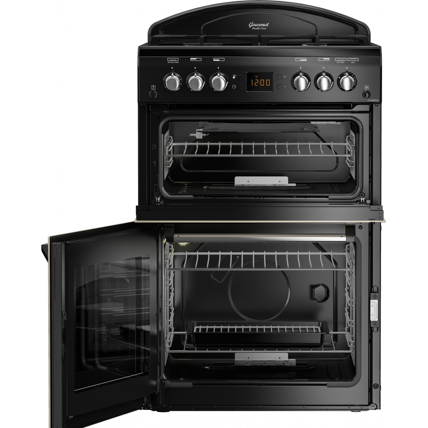 conventional double oven range
